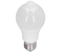 Garosa 85-265V 12W E27 Ampoule LED PIR Détecteur de Mouvement Ampoule LED Ampoule à Induction Lampe pour Couloir Chambre Escalier Couloir(Lumière blanche chaude)