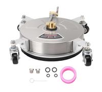 Garosa Accessoire pour Nettoyeur Haute Pression, de Roulement et Nettoyeur de Finition 2 en 1 avec 2 Buses Rotatives pour Voie, Terrasse, Trottoir, Porche, Terrasse, Béton, Mur de