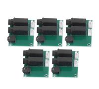 Garosa Adaptateur Audio PCB Microphone Converter Board 5Pcs 6,5 6,35,3 à 2,54 Module Adaptateur de Micro pour Transfert de Microphone Conversion Enregistrement Réparation Utilisation de Connexion