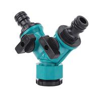 Garosa Adaptateur Connecteur Tuyau d'arrosage avec Vanne Marche/arrêt Portable 1/2" 3/4" pour Un Contrôle Efficace de l'eau dans Le Jardinage et Le Lavage de Voiture