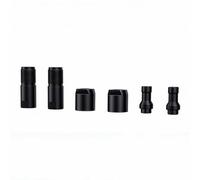 Garosa Adaptateur de Meuleuse D'angle vers Meuleuse 2 Pièces Kit de Conversion de Filetage M10 avec Mandrins à Pince de 3 Mm et 6 Mm pour Gravure Rotative Polissage Métal Bois Pie