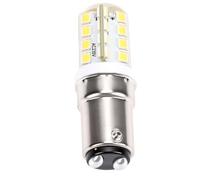 Garosa Ampoule de Maïs LED B15 BA15D 3W 300LM, Angle de Faisceau de 360 degrés (Blanc chaud 2700K-3000K)