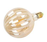 Garosa Ampoule E27, Ampoule LED Vintage G125 4W Ampoule à Filament LED en Forme de Pastèque Culot E27 pour Restaurant Bar Café Lumière Chaude 220V, Ampoule, Ampoules LED (GOLD)
