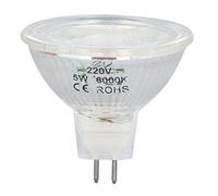 Garosa Ampoule LED MR16 5W COB Verre Dimmable Spot Éclairage Intérieur pour Salon Chambre 220V Haute Luminosité Faible Consommation Idéale Maison Moderne Décoration