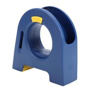 Garosa Applicateur de Ruban de Peintre, Distributeur de Ruban de Masquage Portable avec Coupe-métal pour Masquage en Ligne Droite sur les Sols et les Murs, Outil de Peinture ABS Bleu,