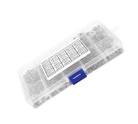 Garosa Assortiment de Vis à Tête Plate à Douille Hexagonale en Acier Inoxydable 304, 320 Vis à Métaux M2-M6 avec Boîte Transparente pour Machines d'appareils de Bureau à Domicile