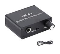 Garosa Atténuateur Sonore LM40, Contrôle du Volume Passif avec des Ports de 6,5 Mm et 3,5 Mm, pour la Station de Télévision de Salle de Conférence D'enregistrement en Studio