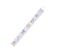 Garosa Autocollant Mural avec Mesure de la Hauteur et Toise de Croissance pour Enfants avec Motif de Dessin animé, 2 échelles, Tige en Bois, Décoration de Chambre D'enfant, Cadeau de (6)