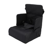 Garosa Baby Travel Booster Siège Haute Chaise Haute pour les Tout-petits avec des Souches Réglables de Poignées Non Glissantes Coussin Pliable pour Manger