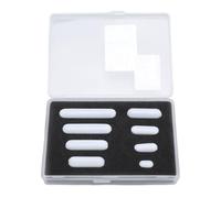 Garosa Barre D'agitation Magnétique PTFE Set 8Pcs Tige de Mélange Antiadhésive 10mm 15mm 20mm 25mm 25mm 30mm 35mm 40mm pour le Projet D'instrumentation de Laboratoire de L'industrie