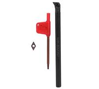 Garosa Barre D'outils pour CNC DCMT0702, Lame D'insertion, Porte-outil de Tournage en Mousse Métallique, Barres D'alésage, Fraises de Remplacement pour le Traitement de L'acier