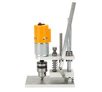 Garosa Benchtop Drill Machine Pure Copper Motor Mini Corps en Aluminium Haute Résistance, Opération Pratique, Conception Compacte, Facile à (Prise UE JTO (0.3-4mm))
