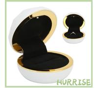 Garosa Boîte à bagues LED Boîte à LED élégante Pour Bagues Lumineuse Scénario Multiple Pour Mariages lunettes bijoux Blanc
