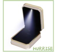 Garosa Boîte-cadeau de collier de pendentif de LED Boîte-cadeau Pendentif LED pour Colliers, Présentoir montres bijoux
