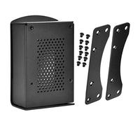 Garosa Boîtier en Aluminium Noir 4 Modèle B avec Support de Dissipateur Thermique, Trous de Refroidissement Denses, Installation Facile pour Une Dissipation Rapide de la Chaleur et Une