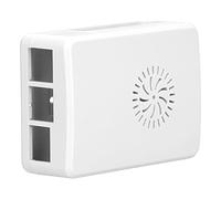 Garosa Boîtier pour 4B, Boîtier de Refroidissement CPU, Boîtier pour 4B, Coque ABS, Dissipateur Thermique, Dessus Amovible Simple, Ordinateurs à Carte Unique (White)