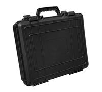 Garosa Boîtier Satellite Résistant à la Pluie, Coque en Plastique ABS avec Intérieur en Mousse Haute densité pour Accessoires D'antenne Satellite, Voyage, Camping, Protection