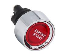 Garosa Bouton Arrêt Démarrage Moteur Universel, 12-24V, ABS, 50A, Interrupteur sans Clé pour Voitures Sport et SUV