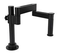 Garosa Bras de Microscope Rotatif, Support Réglable en Alliage d'aluminium pour Microscopes Stéréo et Caméras, Supporte jusqu'à 44,1 LB pour Une Observation Améliorée