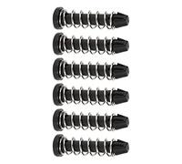 Garosa Broche de Montage pour Dissipateur Thermique, Jeu de Fixations en Plastique, Clamp/Holder de Montage 100 Pièces pour Refroidisseur de Processeur, Fonctionne entre -4 °F et 248 °F, Idéal pour