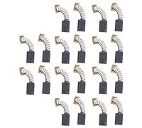 Garosa Brosse de Moteur en Carbone 20 Pièces, Ensemble d'accessoires en Cuivre pour Perceuse, Meuleuse, Mélangeur, Kit de Remplacement Efficace pour Outils électriques
