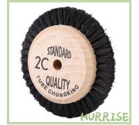Garosa Brosse de polissage de bijoux Bijoux Jade polissage roue de polissage brosse poils bijoux Brosse à bois à l'huile 2C