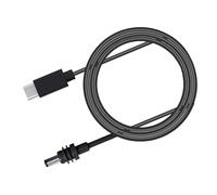 Garosa Câble d'alimentation USB C vers DC de 75 Pieds, Matériau en Caoutchouc, Entrée de Type C 100W, 18AWG Robuste, Idéal pour Le Chargement d'antenne Parabolique
