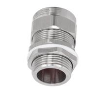 Garosa Câble Gland en Acier Inoxydable NPT G3 / 4 IP66 Connecteur de Cordon à L'épreuve de L'eau Connecteurs Silver pour la Boîte à Jonction Extérieure Intérieure Câblage électrique