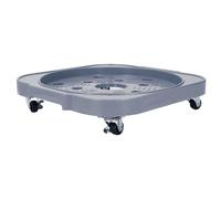 Garosa Caddie à Plantes avec Roues, Support Roulant pour Pots Lourds, Roues à 360 Degrés, Matériau PP, capacité de 60kg, Utilisation Intérieure et Extérieure