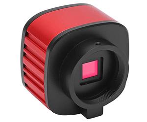 Garosa Caméra de Microscope USB 12 MP CMOS Oculaire électronique Numérique Caméra de Microscope Industriel USB2.0 Acquisition d'image HD avec Sortie Stable pour la Recherche en Laboratoire