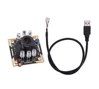 Garosa Carte Module de Caméra OV9732, 1280x720 30fps, 72°, Reconnaissance Faciale, Visualisation Nocturne Infrarouge IR Cut, Plug and Play, WINXP,