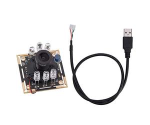 Garosa Carte Module de Caméra OV9732, 1280x720 30fps, 72°, Reconnaissance Faciale, Visualisation Nocturne Infrarouge IR Cut, Plug and Play, WINXP,