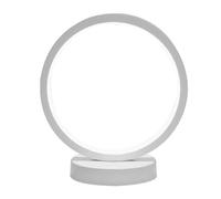 Garosa Cercle Anneau Lampes de Table Chambre Chevet Veilleuse LED éclairage Créatif Décor à la Maison Lampes Minimalistes pour Chambre Salon (Gradation et synchronisation à Distance)