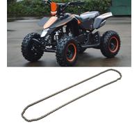 Garosa Chaîne 25H Chaîne en acier inoxydable 25H 158Links pour scooter de poche Mini Quad ATV 47cc 49cc