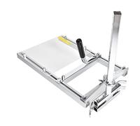Garosa Chainsaw Mill 20in Portable Aluminium Lithium Alloy Rail Guide | Système de rail coulissant lisse, cadre à assemblage rapide, barre de planches en bois de 20 pouces, coupes droites pour
