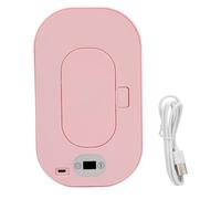 Garosa Chauffe-Lingettes alimenté par USB, Chauffage Rapide et Uniforme, Distributeur Portable de Lingettes Humides, Conservation de la Chaleur, pour la Maison, la (Réglage de la température rosée)