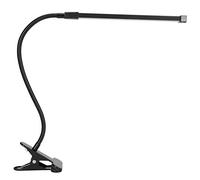 Garosa Clamp/Holder Light Lampe de Bureau LED Alimentée par USB, 3 Températures de Couleur, Lampe de Lecture Réglable en Continu avec Bras Flexible de 15,2 Pouces pour Table de Chevet et étude
