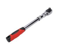 Garosa Clé à Cliquet 1/2" avec Dégagement Rapide et Tête Flexible, Poignée Rétractable Extensible pour Mécaniciens, Construction en Acier Cr Vanadium, Idéale pour la Réparation de Voiture dans les