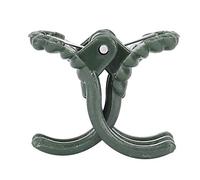 Garosa Clip de Support de Plante 100 Pièces, Support de Tige de Fleur en Plastique, Outil de Fixation Doux pour Jardin et Serre (Pas de dé à Coudre à l'intérieur du Clip)