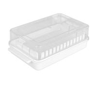Garosa Coffret Fromage Boîte de coupe de beurre domestique Boîte de rangement de conteneur de beurre PP pour réfrigérateur de