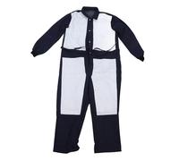 Garosa Combinaison de Protection pour Sablage, Combinaison en Toile avec Poitrine Renforcée, Coudes, Cuisses pour Peinture par Pulvérisation, Sablage dans des Environnements