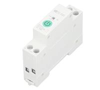 Garosa Commutateur de Fuite de Mesure Intelligent, PA66, de l'alimentation en Temps Réel, Protection contre les Surcharges, Commande Vocale, 90-300 V pour Maison Intelligente (25A)
