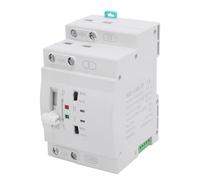 Garosa Commutateur de Transfert Automatique Double Puissance 63A 2P, Commutateur de Générateur SGQ1-63AE pour Systèmes D'alimentation de Secours Domestiques et Industriels (220V)
