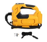 Garosa Compresseur d'air Portable, Pompe de Gonflage de Pneu à Affichage Numérique avec Câble Allume-Cigare de Voiture de 11 Pieds et 4 Lumières LED, pour Batterie