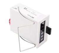 Garosa Compteur D'impulsions électromagnétiques MCF-6X, 6 Chiffres ABS 0-999999 AC220V 1.5W, avec Comptage Haute Précision 20 Fois/s, pour Enregistrement D'impulsions électriques