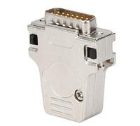 Garosa Connecteur D-SUB DB15 Mâle 15 Broches, Métallique, pour Adaptateur Série RS232, Terminal de Câblage, Résistant aux Interférences