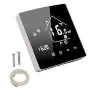 Garosa Contrôleur de Température Intelligent, Thermostat Intelligent avec écran Tactile LCD et Commande Vocale, Programmable sur 7 Jours pour Système de Chauffage Domestique, Version UE 95-240 V 16 A