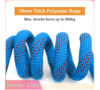 Garosa corde statique Corde d'escalade de 10mm, 10M/20M/30M, corde de rappel statique extérieure sport couverts 30 10 m / 33 pieds