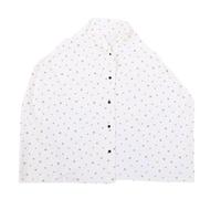 Garosa Couverture D'allaitement Respirante, Châle D'allaitement Léger, Poncho D'allaitement en Coton Multifonctionnel pour Poussette, Pare-soleil, Coupe-vent avec un Design Doux et