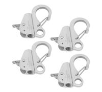 Garosa Crochet d'ancrage de Bateau, Ancre à Clamp/Holder en Acier Inoxydable pour Dégagement Rapide, Matériau 316, 3/8-5/8 Pouces, Idéal pour la Navigation de Plaisance et Les Remorques